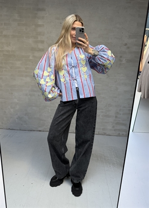 Elisabeth bluse Bluebell Stripes Sissel Edelbo 